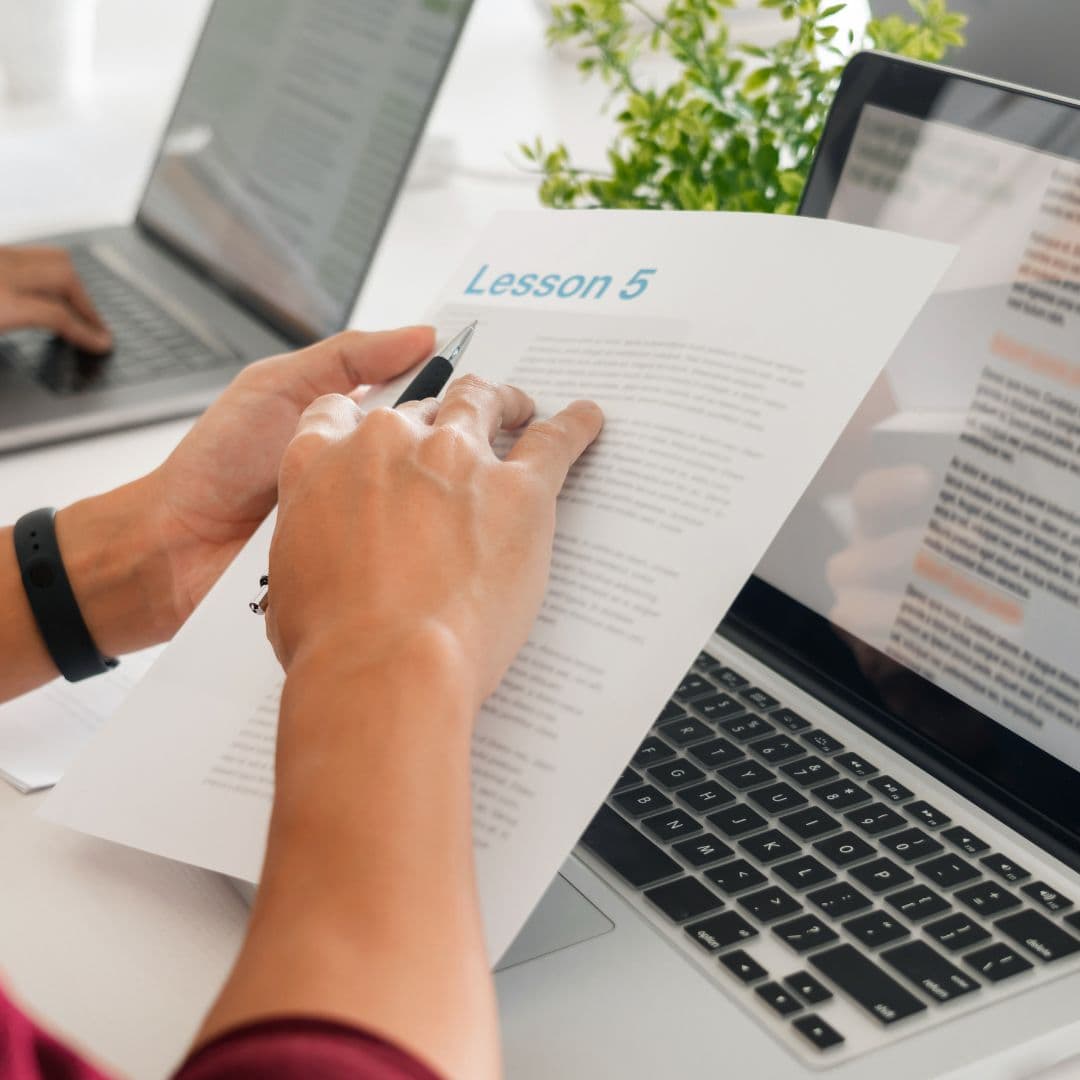 Diagnostic review of academic work